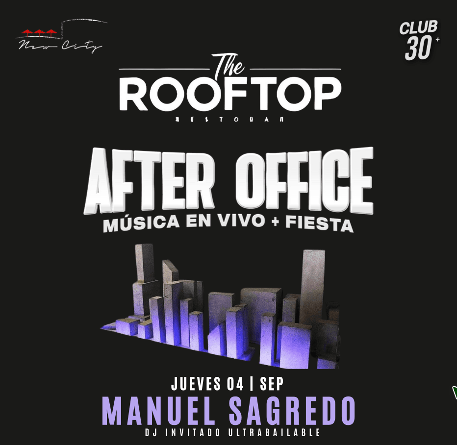 4 septiembre : After Office +30  image}
