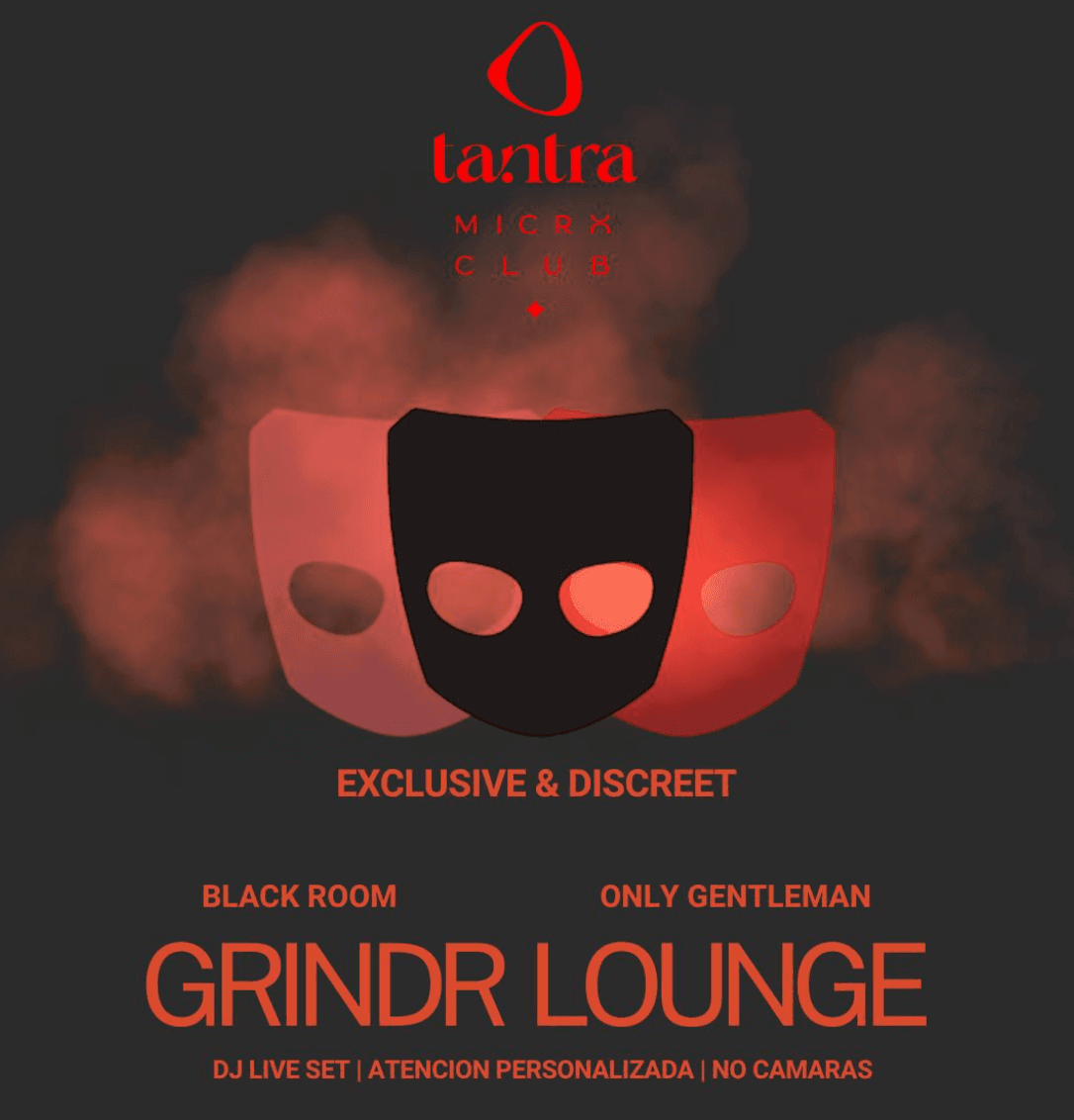 30 de agosto  GRINDR LOUNGE  image}